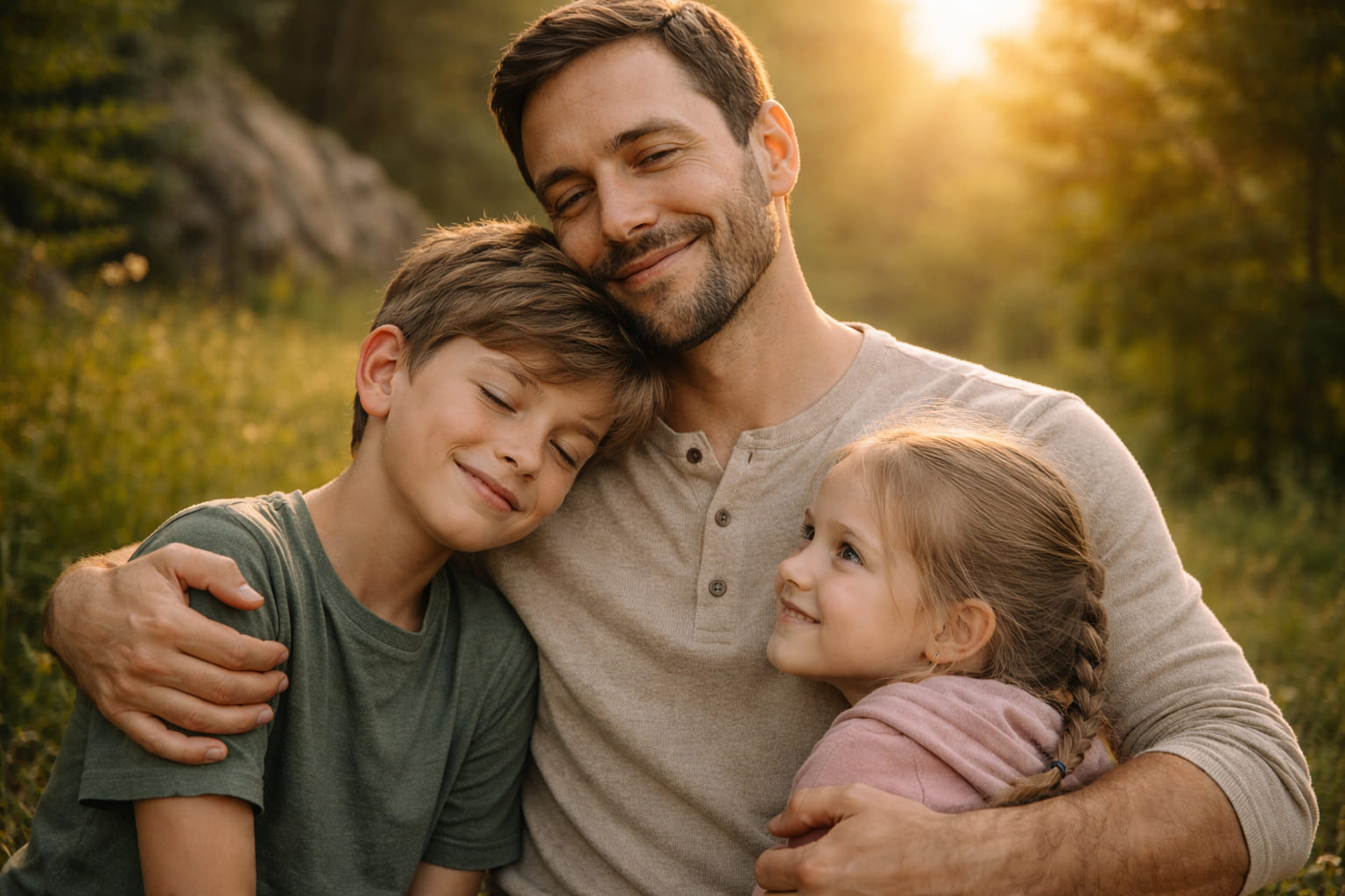 Être un père stable après le divorce