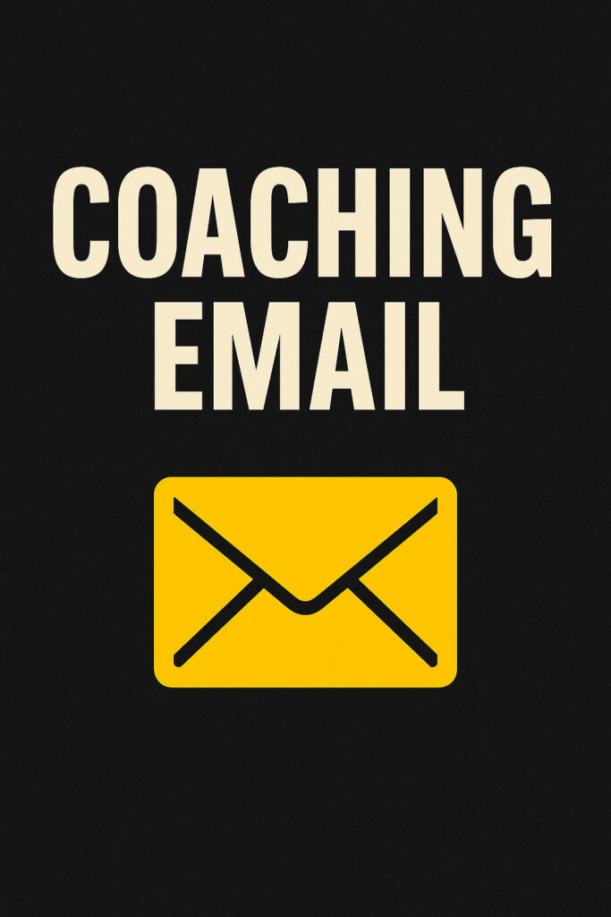 coaching email Divorce homme